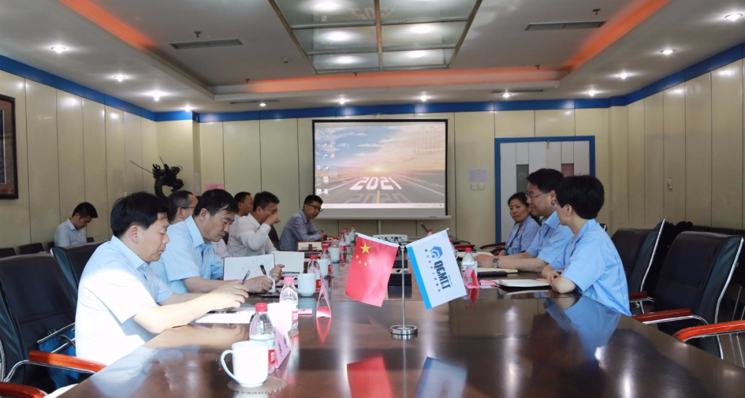 中國長城資產管理股份有限公司總裁梁強到訪秦川集團