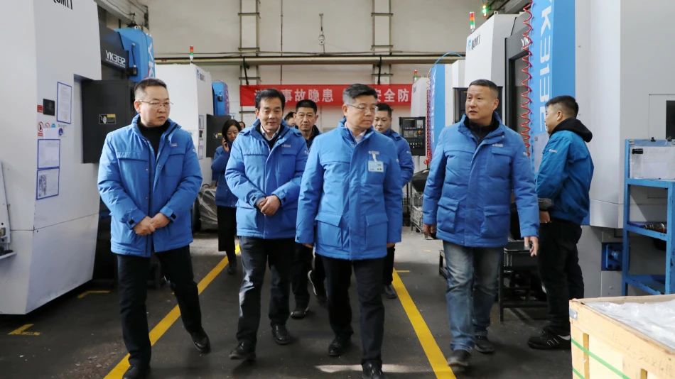 【集團資訊】馬旭耀深入集團總部廠區檢查節前安防工作