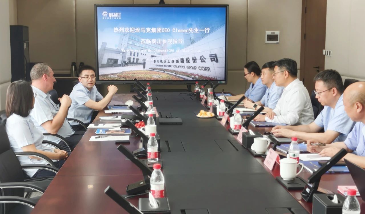 【集團資訊】?，斂薈EO到訪秦川集團工業母機創新基地
